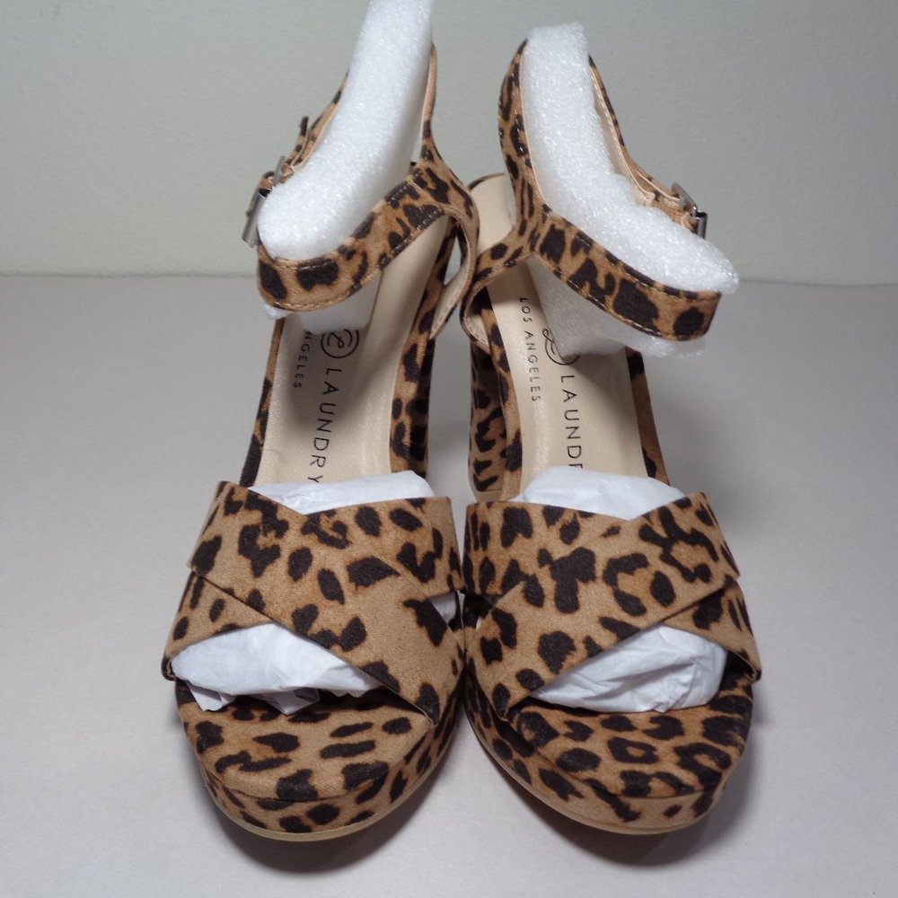 Chinese Laundry Size 6 ALWAYS Leopard New Sandals - Picture 13 of 14